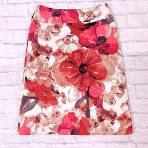 East 5th Floral Pencil Skirt